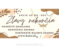 Krásne zlaté šperky zo 14 karátového zlata Korai