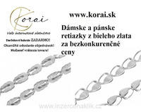 Retiazky z bieleho zlata Korai